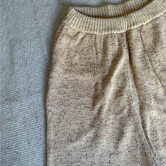 Free People Speckled Knit Set in Beige and Red - Picture 6 of 16